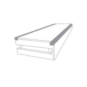 Line drawing of a grind box