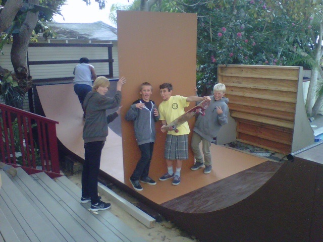 More Builds From the Shop: 8' x 4' half pipe, La Jolla
