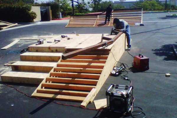 Jim Bell Skateboard Ramp - Street Setup Jim Bell Skateboard Ramp - Street Setup