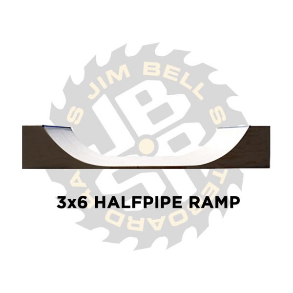 Jim Bell Skateboard Ramps - 3x6 Half Pipe Ramps