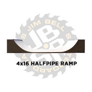 Jim Bell Skateboard Ramps - 4x16 Half Pipe Ramps
