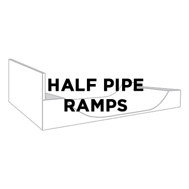 Jim Bell Skateboard Ramps - Half Pipe Ramps