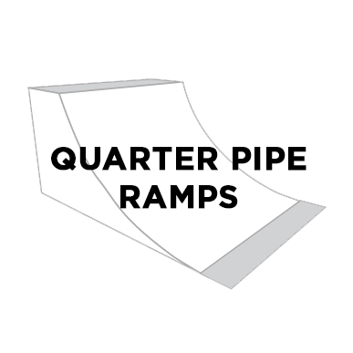 Jim Bell Skateboard Ramps - Quarter Pipe Ramps